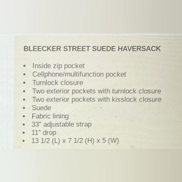 Htf Coach Bleecker Street Haversack Orange Leather 13776! Rare! - Picture 12 of 12